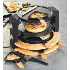 Raclette Ronde Multifonction 10 Poêlons 1500 W 7 Raclette Ronde Multifonction 10 Poêlons 1500 W -Cuisine À Domicile 780193 2 1 Raclette ronde multifonction 10 poelons 1500 W Kitchen Chef Professional
