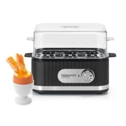 Cuiseur à œufs électrique 6 œufs 400 W Noir -Cuisine À Domicile 780300 2 1 Cuiseur a ufs electrique 6 ufs 400 W noir Naturamix
