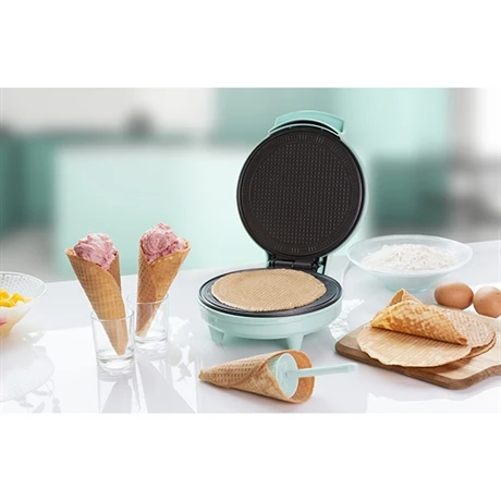 Set Gaufrier à Cornet 700 W Sweet Dreams Et Cuillère à Glace Eutectique 3 Set Gaufrier à Cornet 700 W Sweet Dreams Et Cuillère à Glace Eutectique – Image 3